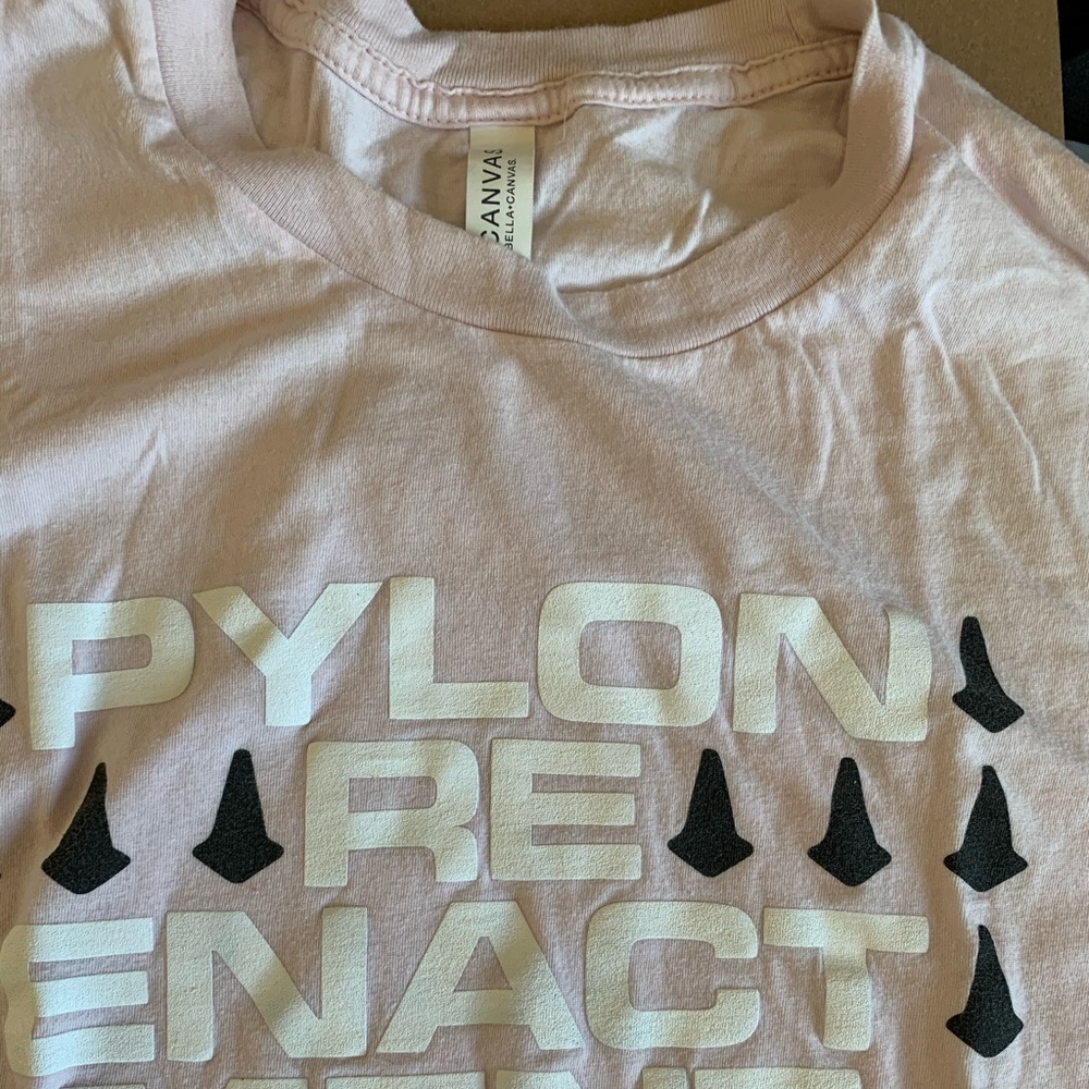 Pylon Reenactment Society tshirt.